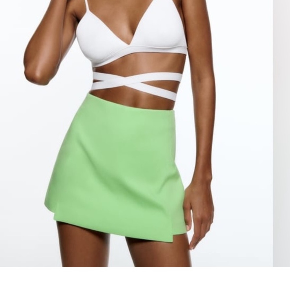 ZARA High Waist Skort. XS